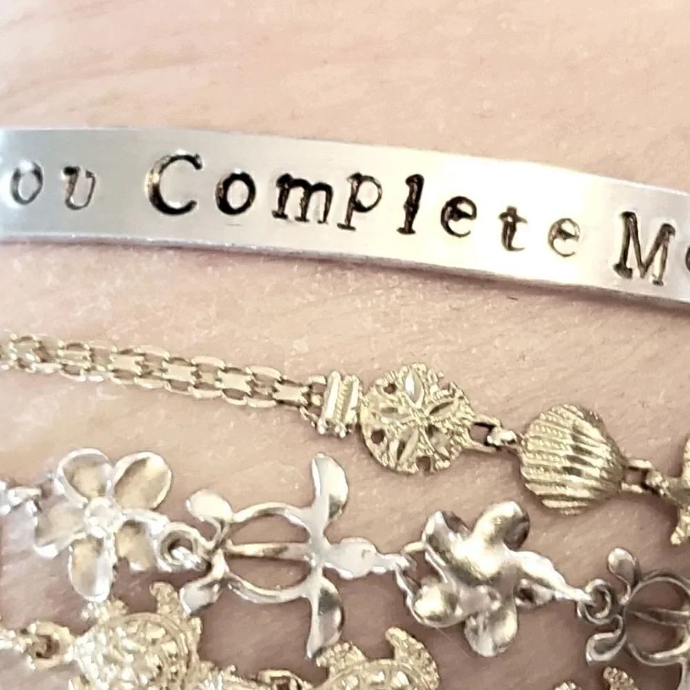 You complete me, Aluminum cuff br…